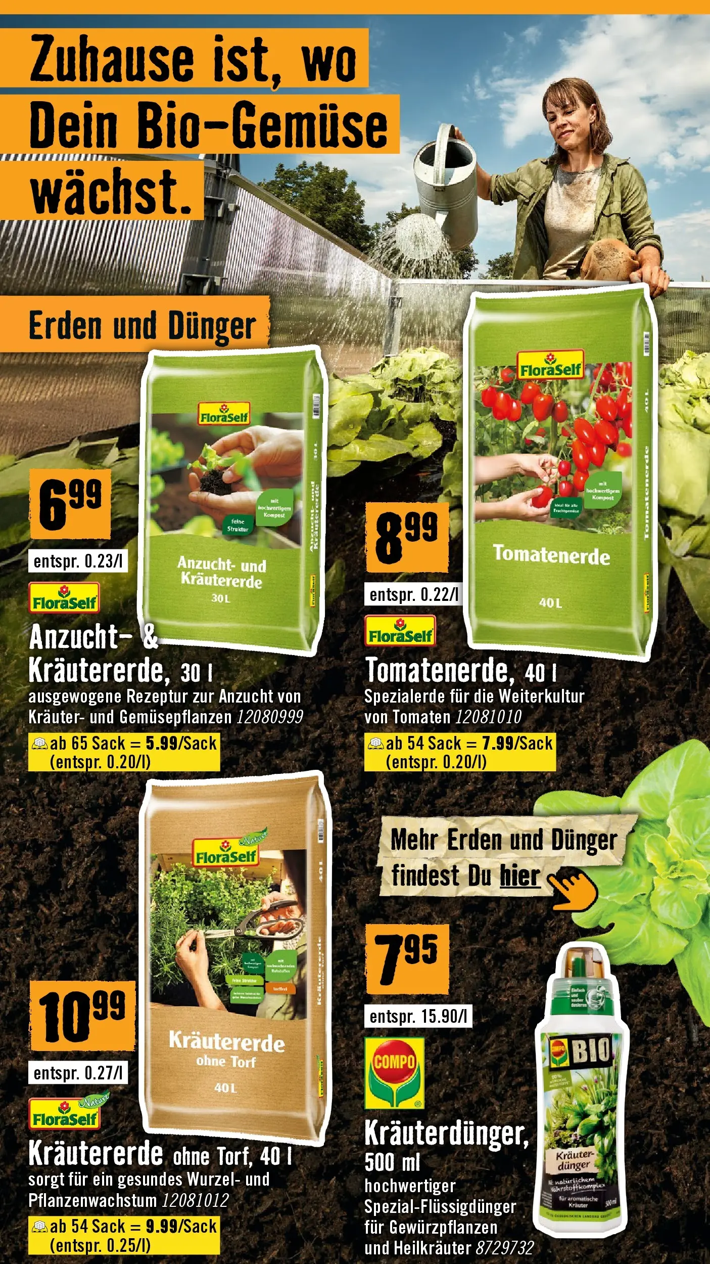Hornbach Dein Garten, Dein Wille. von 17.03.2026 - Aktuelle Angebote | Seite: 6 | Produkte: Tomaten