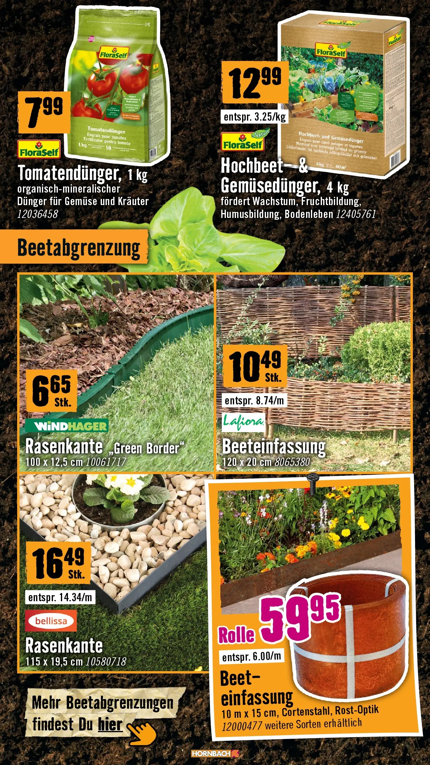 Hornbach Dein Garten, Dein Wille. von 17.03.2026 - Aktuelle Angebote | Seite: 7 | Produkte: Gemüse