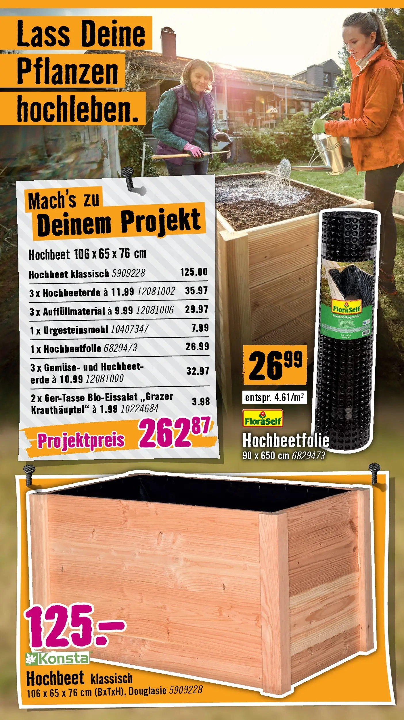 Hornbach Dein Garten, Dein Wille. von 17.03.2026 - Aktuelle Angebote | Seite: 10 | Produkte: Gemüse