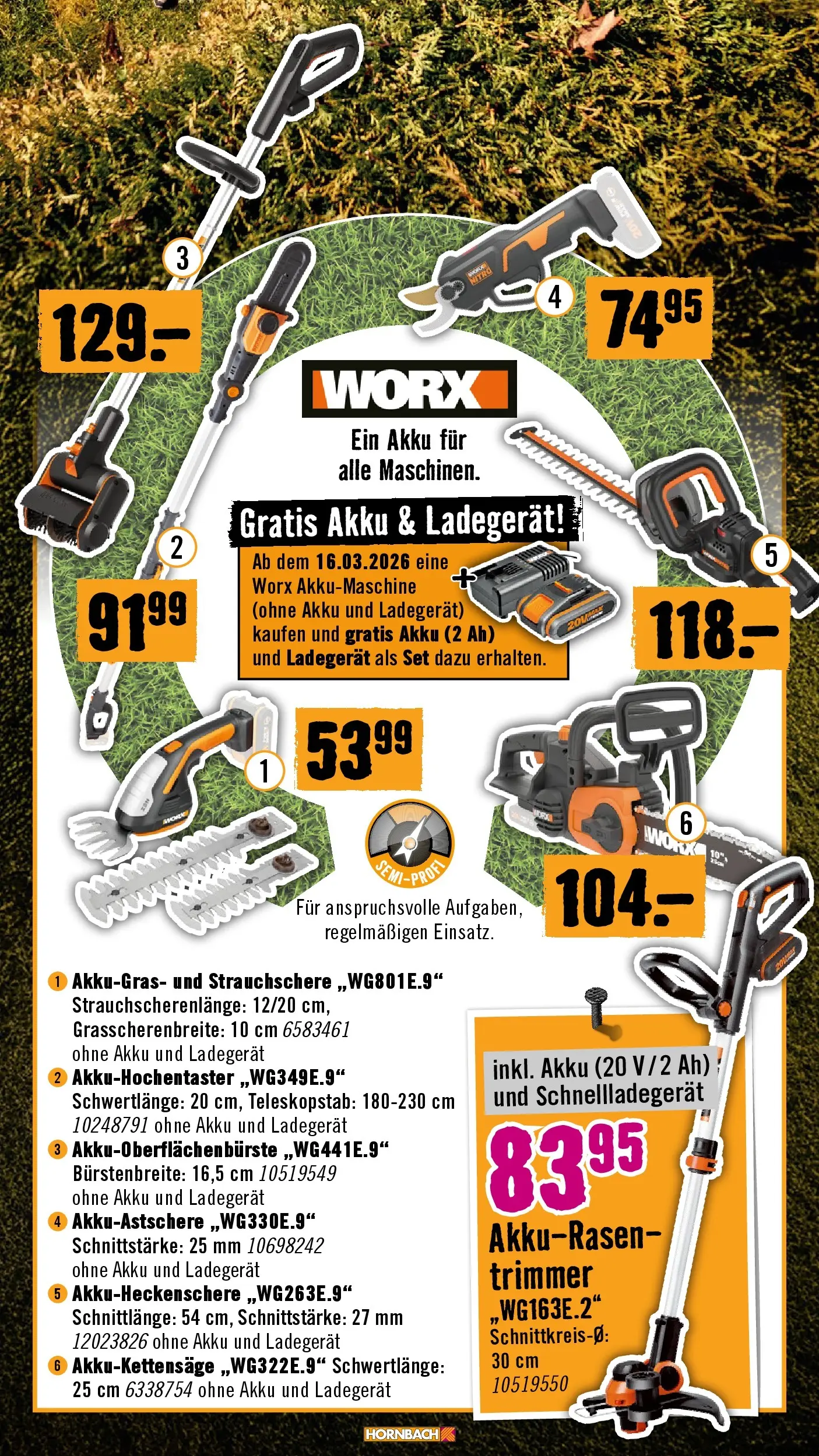 Hornbach Dein Garten, Dein Wille. von 17.03.2026 - Aktuelle Angebote | Seite: 30