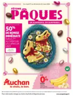 Auchan Hypermarch&eacute; F&Ecirc;TONS P&Acirc;QUES DE SURPRISES, EN SURPRISES... - au 22.03.2026