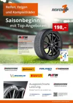 Reifen 1+ Reifen1+: Saisonbeginn mit Top-Angeboten - bis 20.04.2026