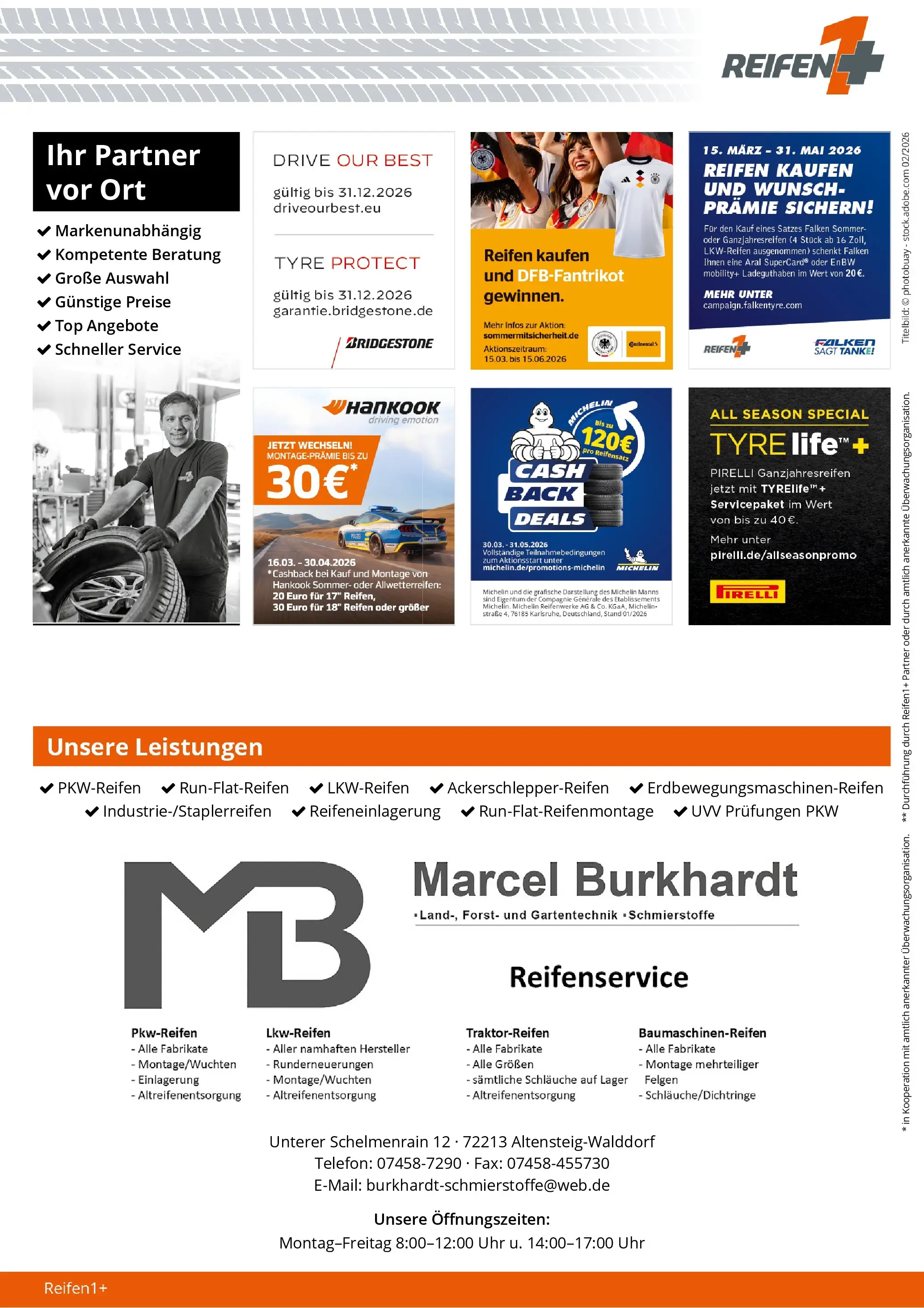 Angebote - Reifen1+: Saisonbeginn mit Top-Angeboten (ab 22.03.2026) zum Blättern | Seite: 4 | Produkte: Top, Telefon, Uhr
