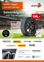 Klinger Reifen & KFZ-Teile GmbH Reifen1+: Saisonbeginn mit Top-Angeboten - bis 20.04.2026