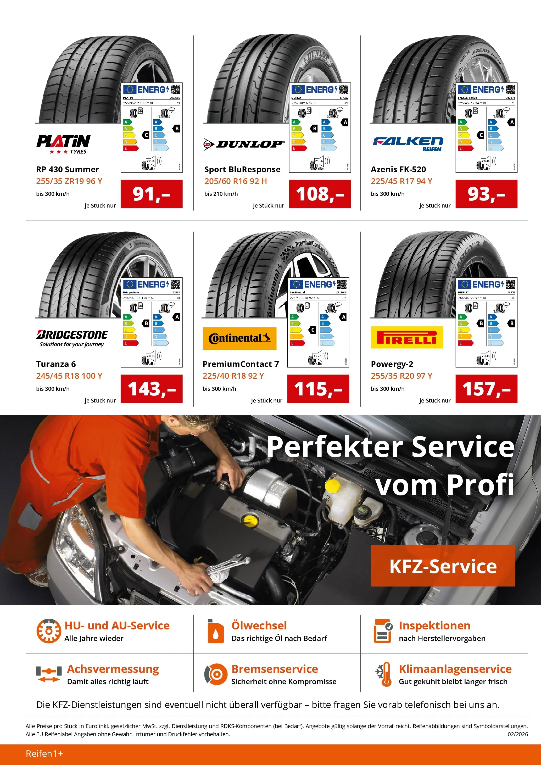 Angebote - Reifen1+: Saisonbeginn mit Top-Angeboten (ab 22.03.2026) zum Blättern | Seite: 2 | Produkte: Energy, Öl