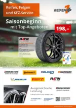 Reifen 1+ Reifen1+: Saisonbeginn mit Top-Angeboten - bis 20.04.2026