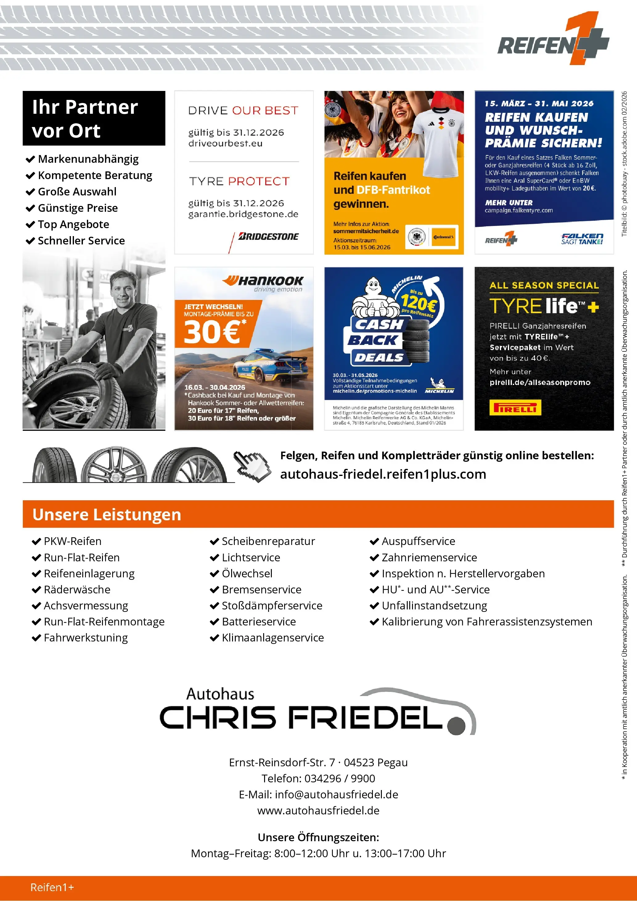 Angebote - Reifen1+: Saisonbeginn mit Top-Angeboten (ab 22.03.2026) zum Blättern | Seite: 4 | Produkte: Top, Telefon, Uhr