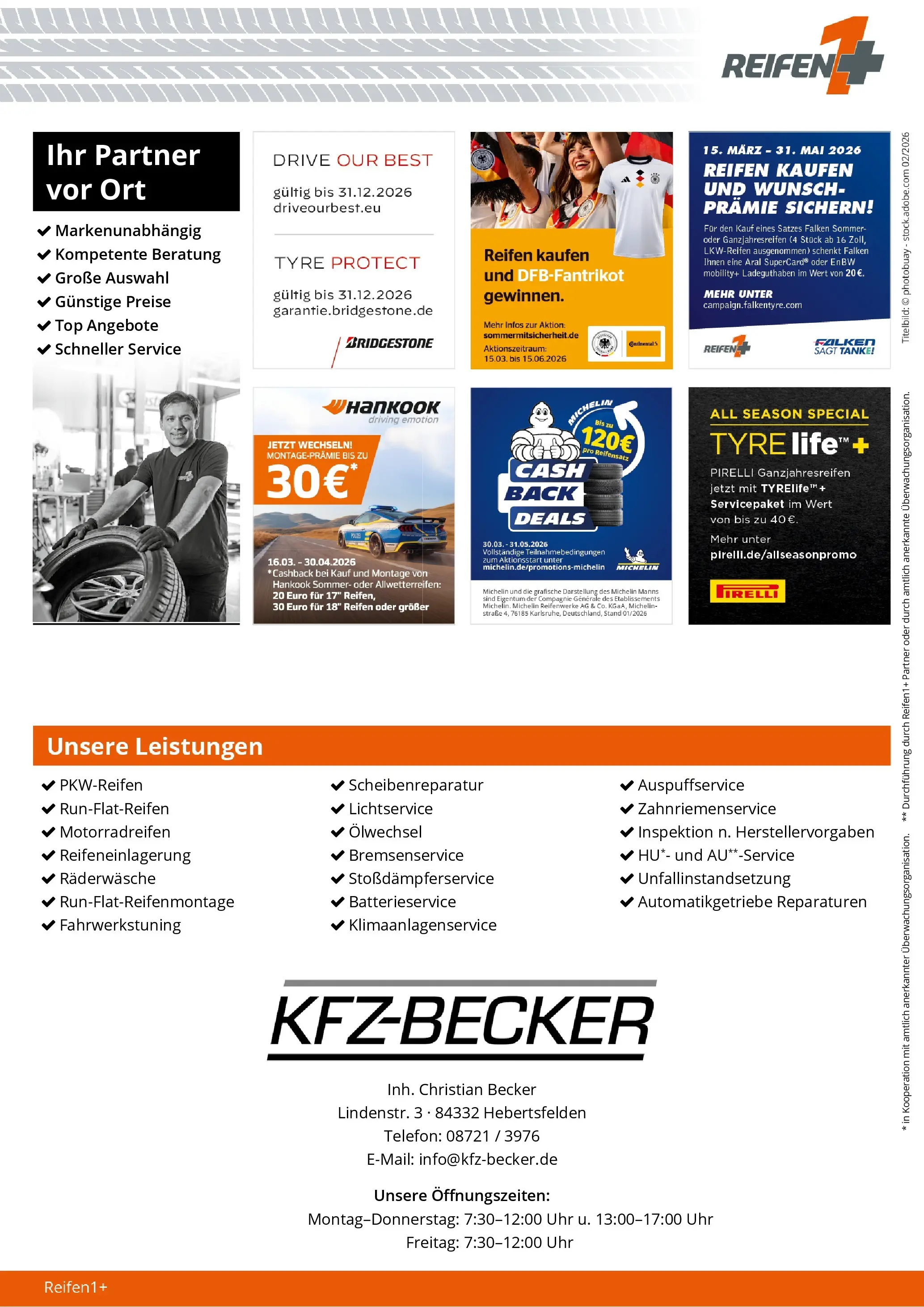 Angebote - Reifen1+: Saisonbeginn mit Top-Angeboten (ab 22.03.2026) zum Blättern | Seite: 4 | Produkte: Top, Telefon, Uhr