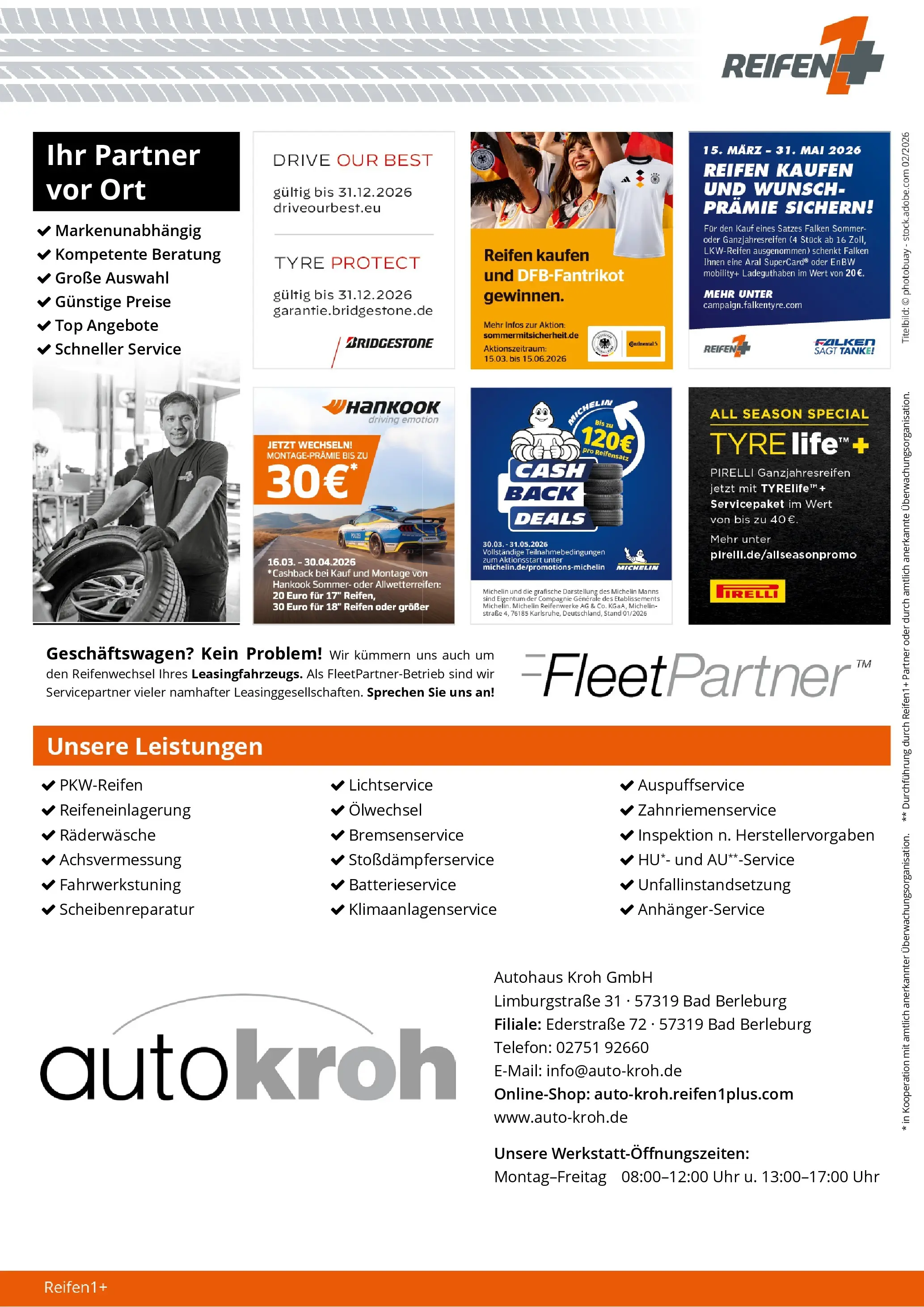 Angebote - Reifen1+: Saisonbeginn mit Top-Angeboten (ab 22.03.2026) zum Blättern | Seite: 4 | Produkte: Top, Bad, Telefon, Uhr