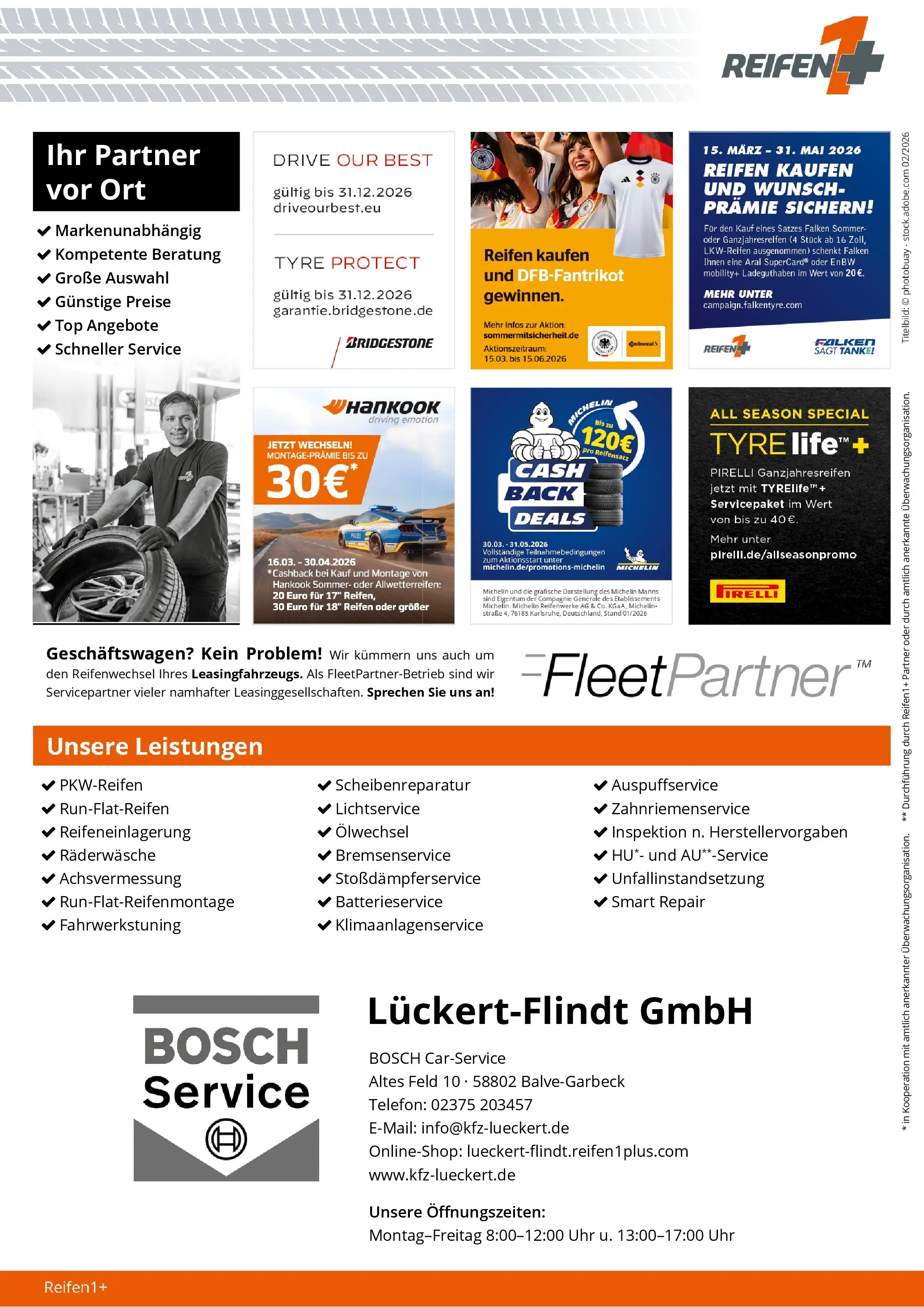 Angebote - Reifen1+: Saisonbeginn mit Top-Angeboten (ab 22.03.2026) zum Blättern | Seite: 4 | Produkte: Top, Bosch, Telefon, Uhr