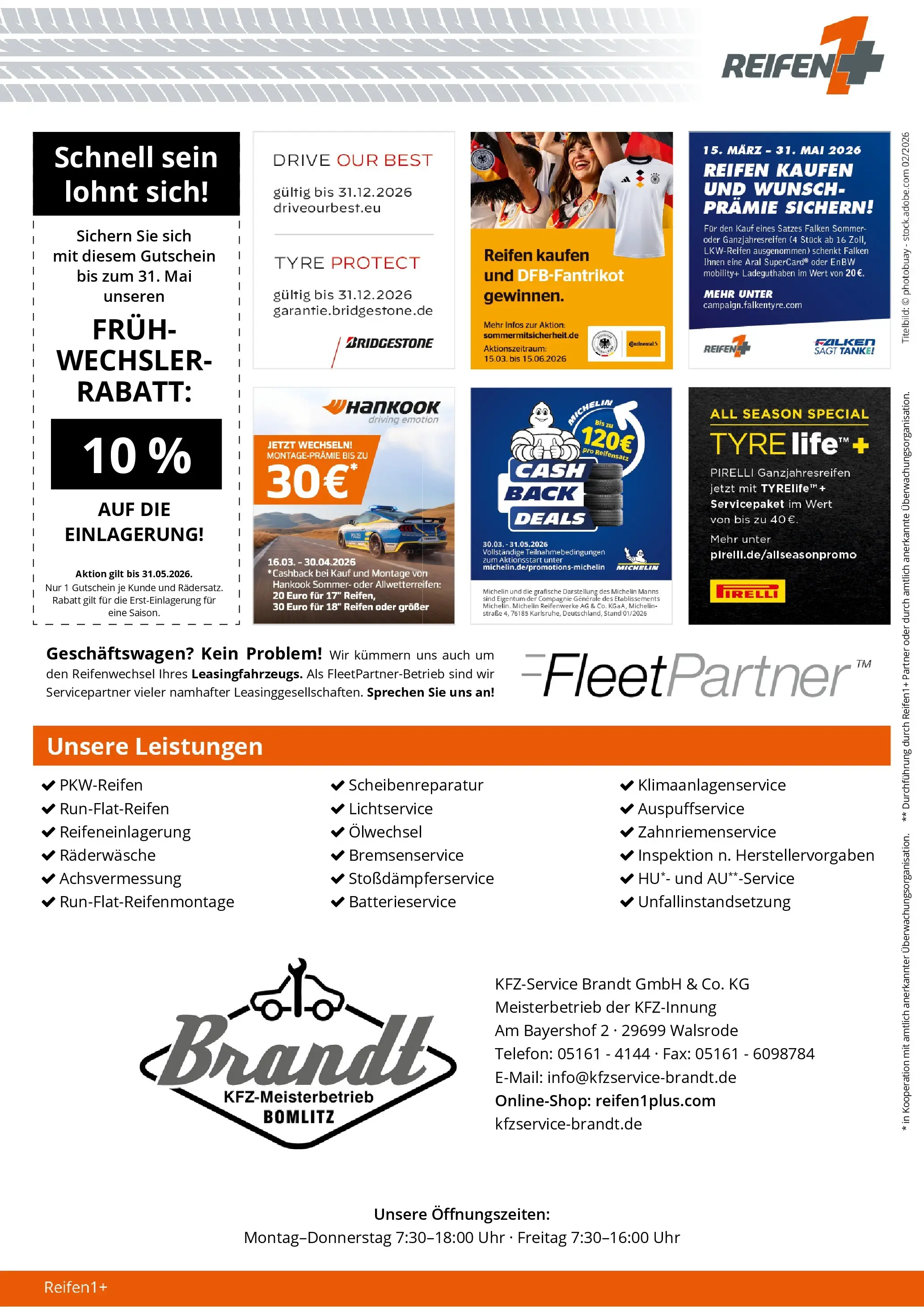 Angebote - Reifen1+: Saisonbeginn mit Top-Angeboten (ab 22.03.2026) zum Blättern | Seite: 4 | Produkte: Telefon, Uhr