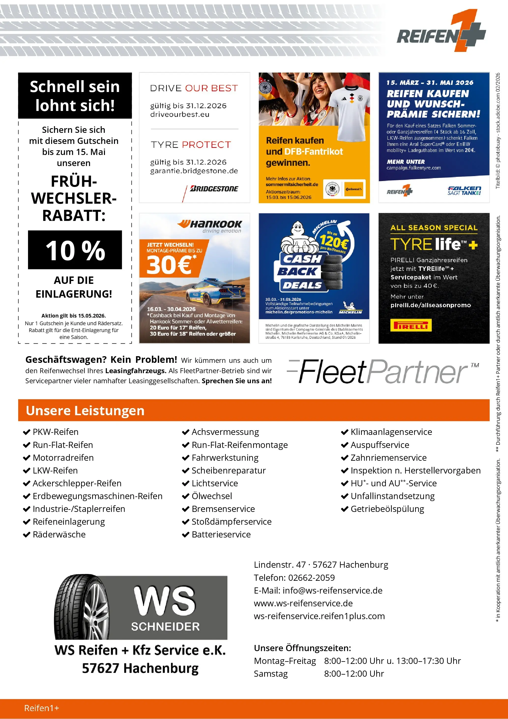 Angebote - Reifen1+: Saisonbeginn mit Top-Angeboten (ab 22.03.2026) zum Blättern | Seite: 4 | Produkte: Telefon, Uhr