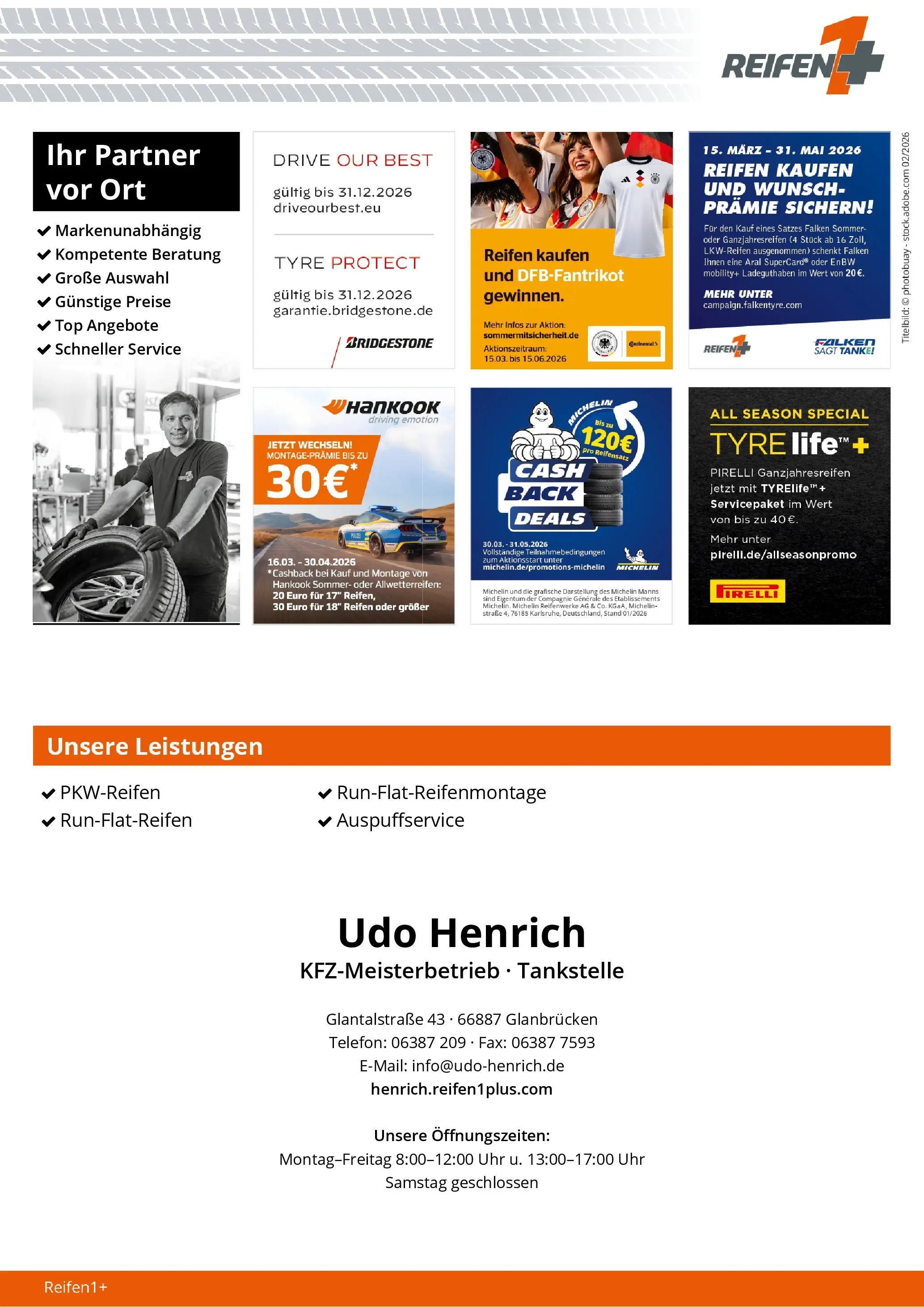 Angebote - Reifen1+: Saisonbeginn mit Top-Angeboten (ab 22.03.2026) zum Blättern | Seite: 4 | Produkte: Top, Telefon, Uhr