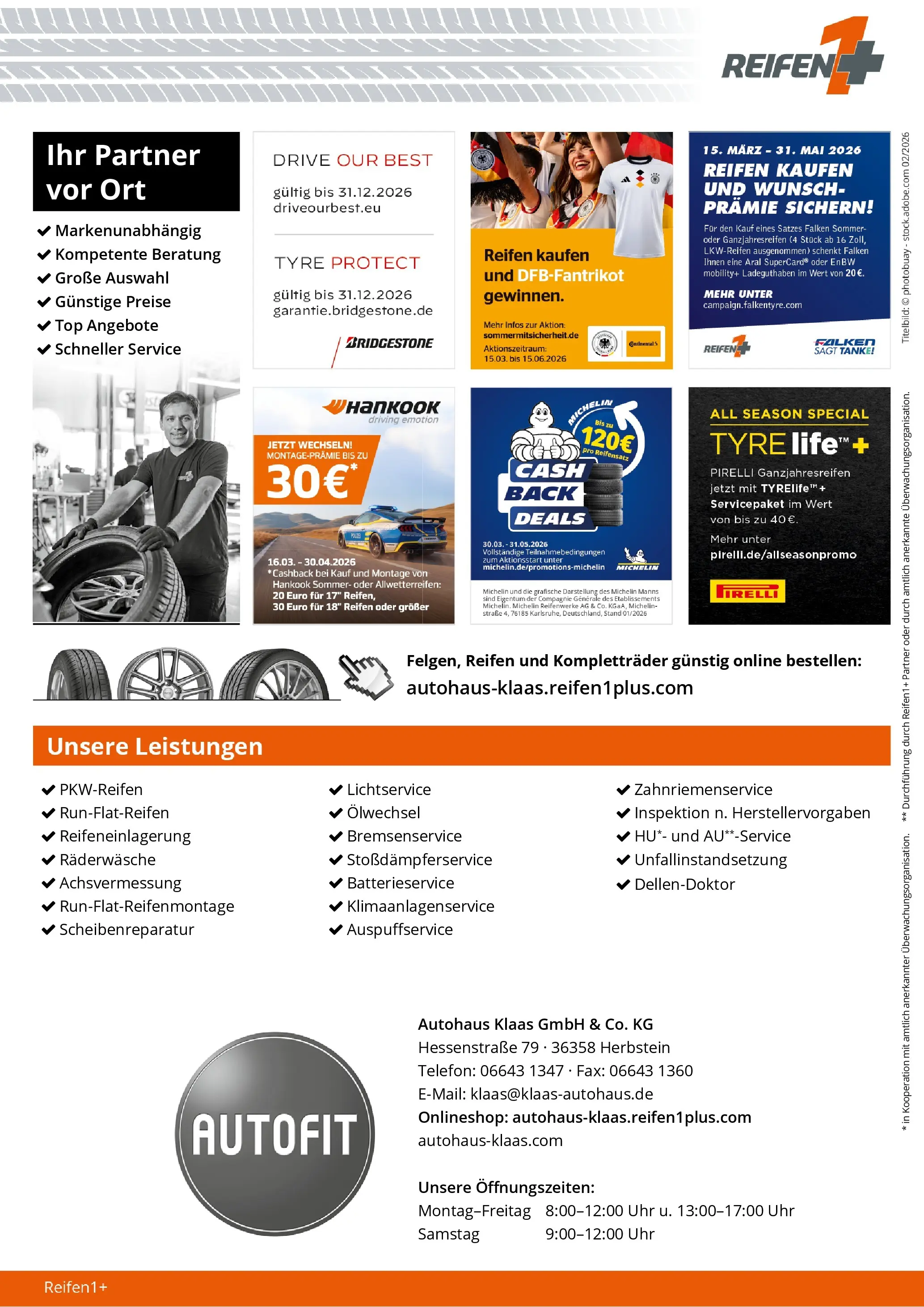 Angebote - Reifen1+: Saisonbeginn mit Top-Angeboten (ab 22.03.2026) zum Blättern | Seite: 4 | Produkte: Top, Telefon, Uhr