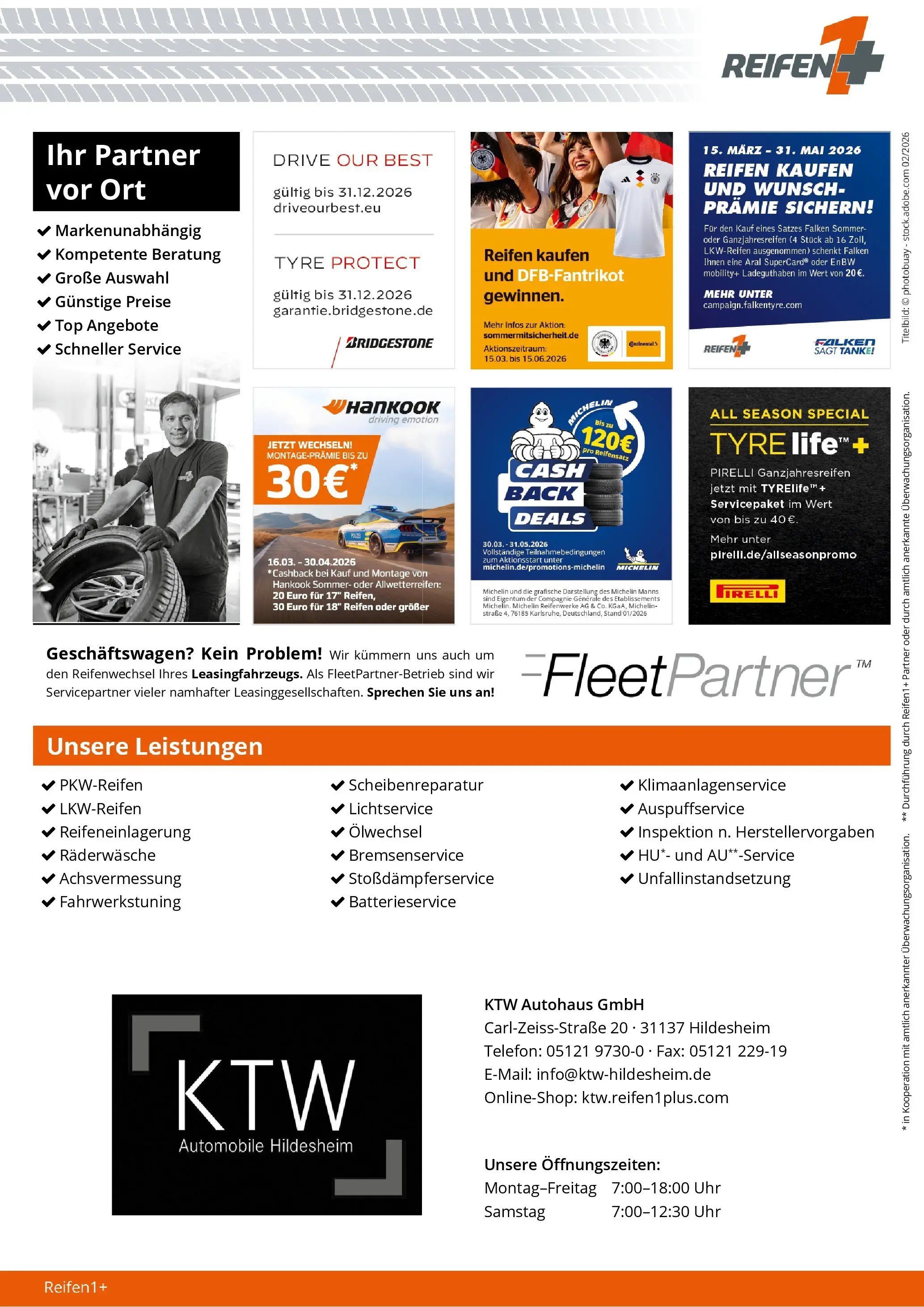 Angebote - Reifen1+: Saisonbeginn mit Top-Angeboten (ab 22.03.2026) zum Blättern | Seite: 4 | Produkte: Top, Telefon, Uhr