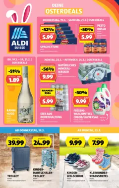 Aldi - Aldi Suisse: Wochenangebote ab 19.03.2026 gültig
