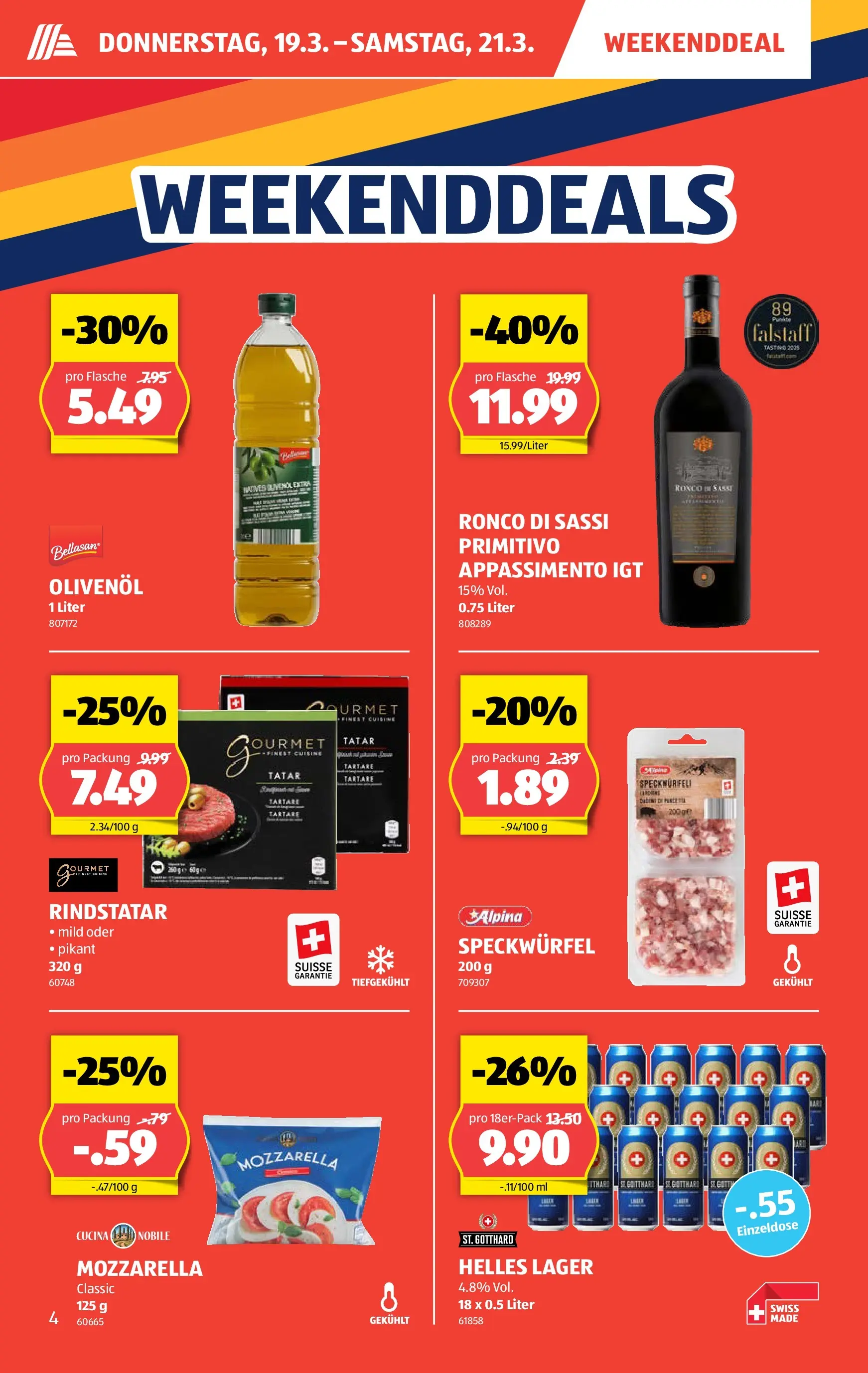 Aldi Aktionen (18.03.2026 - 26.03.2026) - Prospekt | Seite: 4