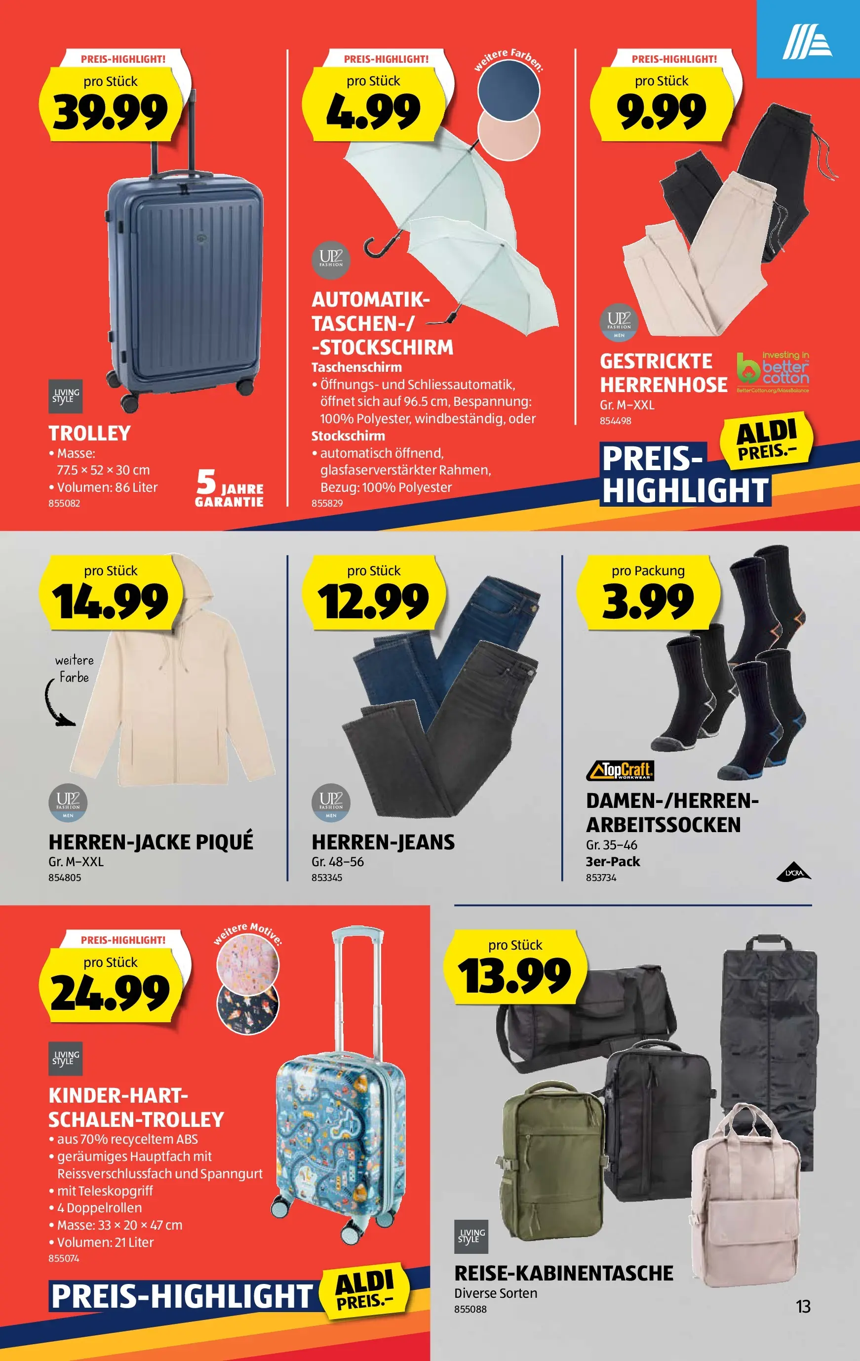 Aldi Aktionen (18.03.2026 - 26.03.2026) - Prospekt | Seite: 13