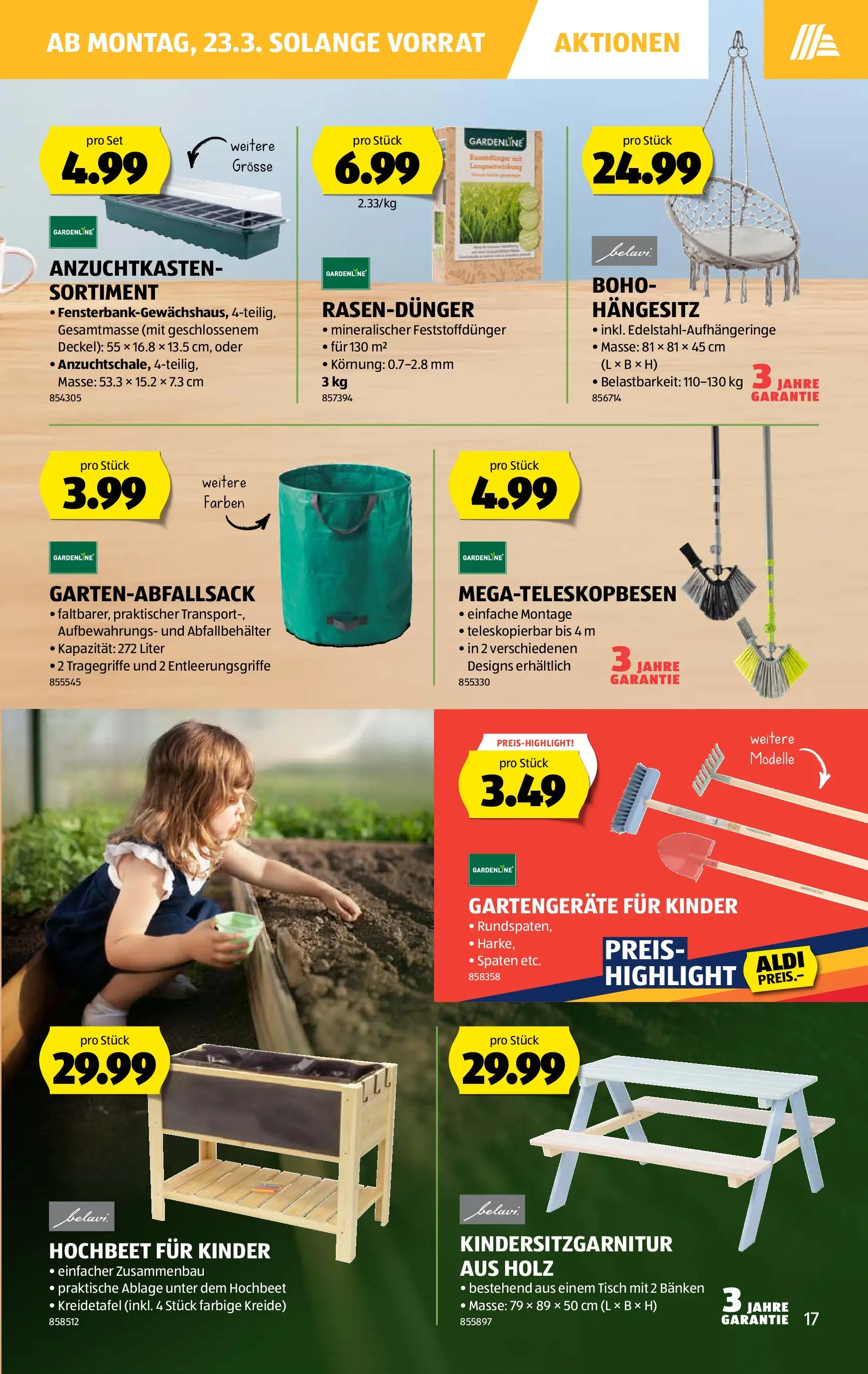 Aldi Aktionen (18.03.2026 - 26.03.2026) - Prospekt | Seite: 17 | Produkte: Tisch