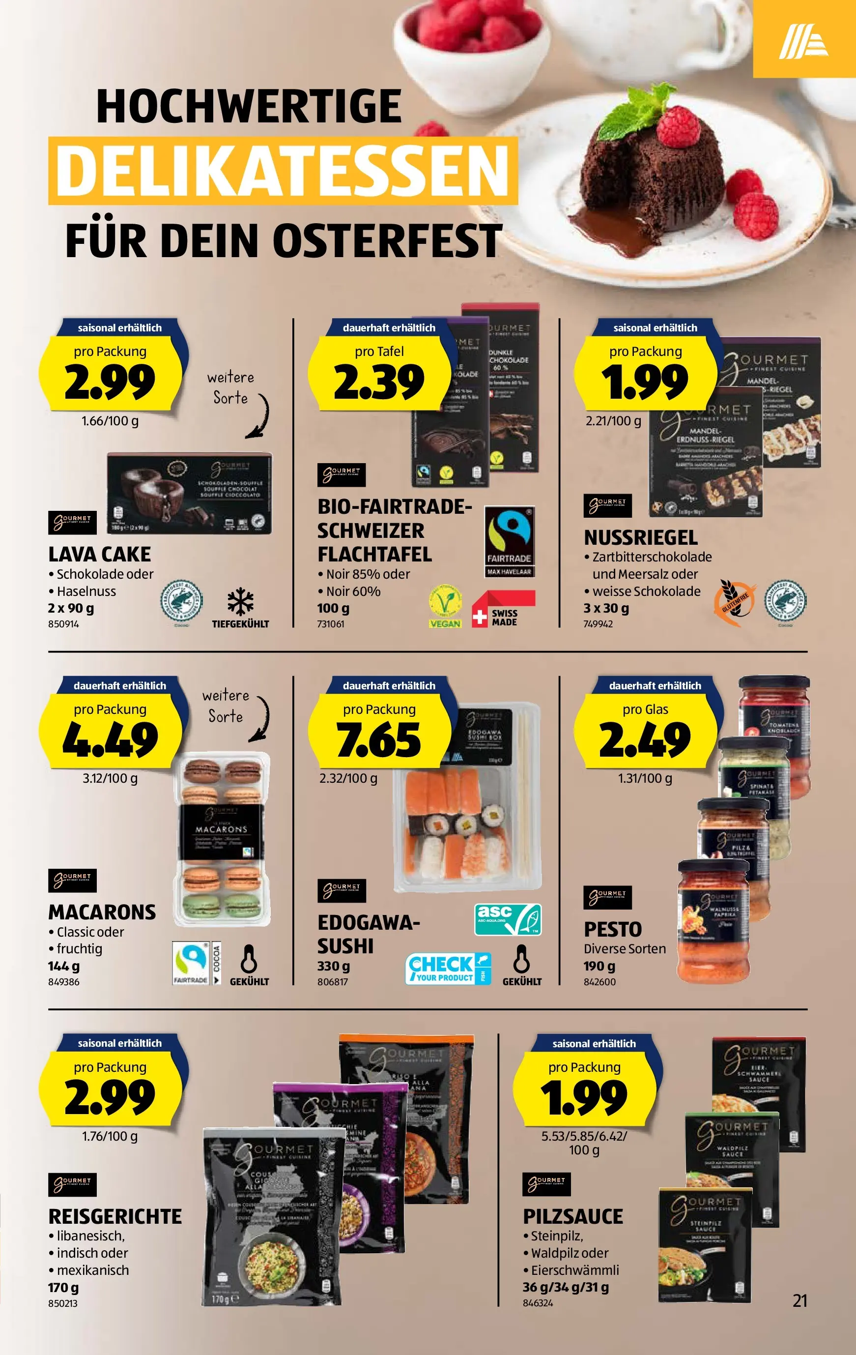 Aldi Aktionen (18.03.2026 - 26.03.2026) - Prospekt | Seite: 21 | Produkte: Walnüsse, Schokolade