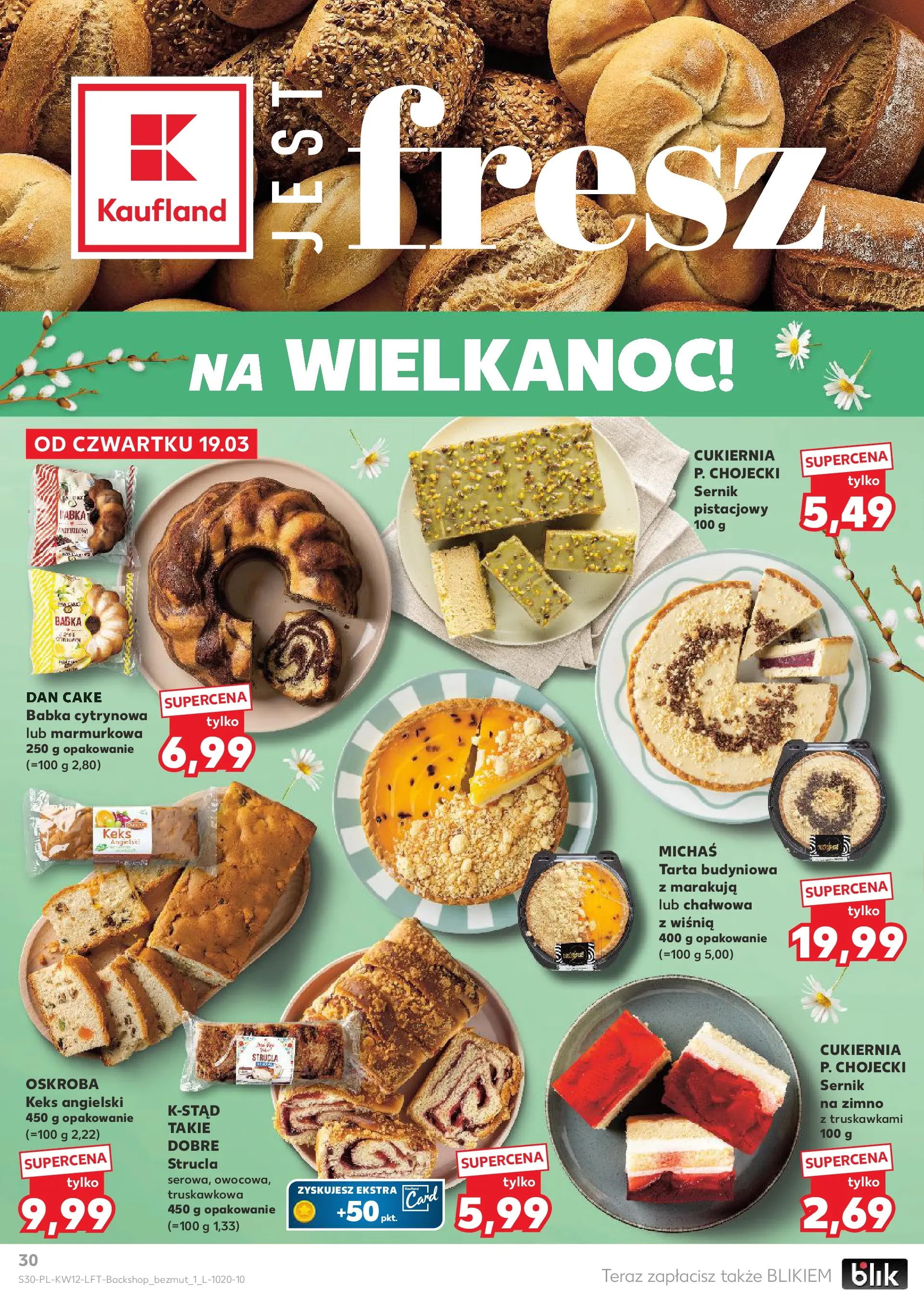 Kaufland gazetka od 19.03.2026 - od jutra PDF | Strona: 30 | Produkty: Babka