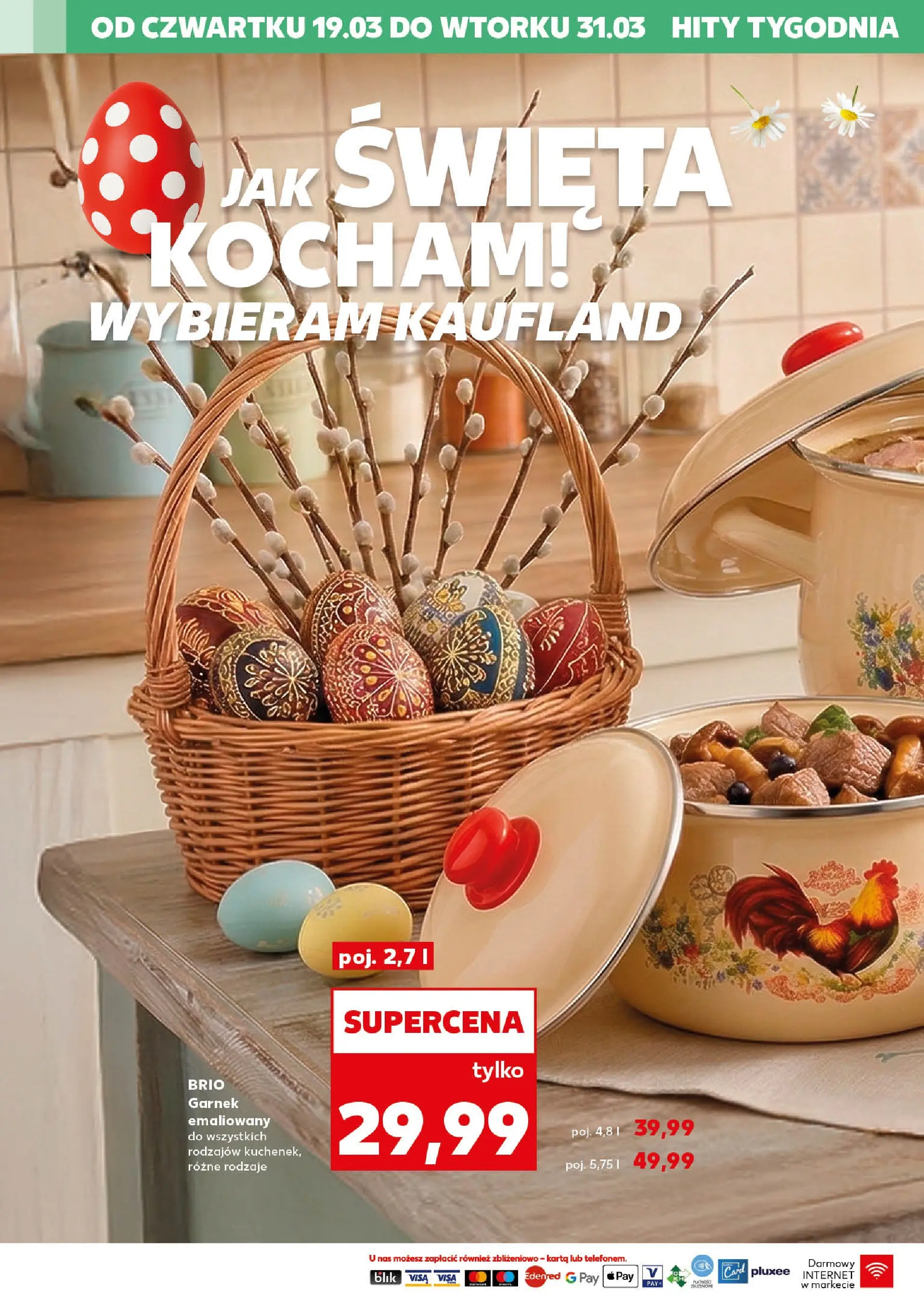 Kaufland gazetka - Złap Okazje od 19.03.2026 - od jutra PDF | Strona: 2 | Produkty: Karta, Garnek