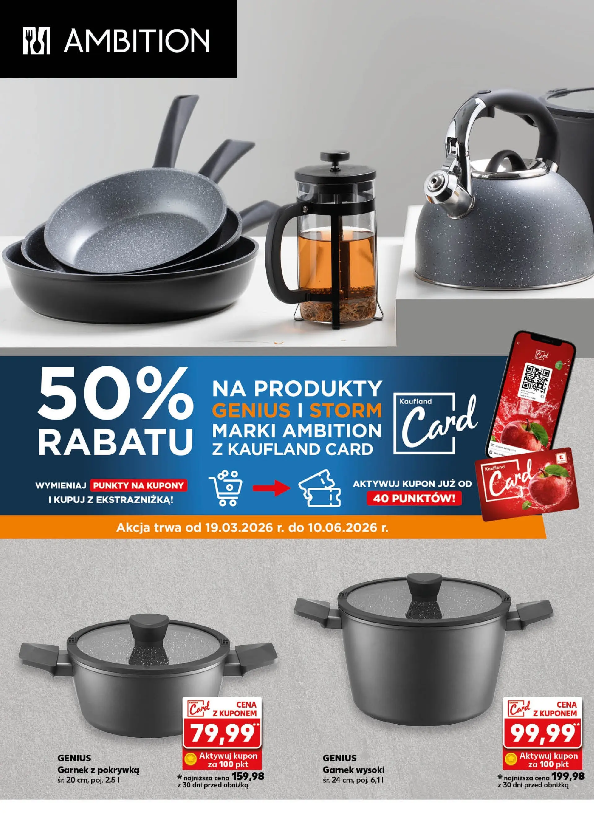 Kaufland gazetka - Złap Okazje od 19.03.2026 - od jutra PDF | Strona: 4 | Produkty: Garnek