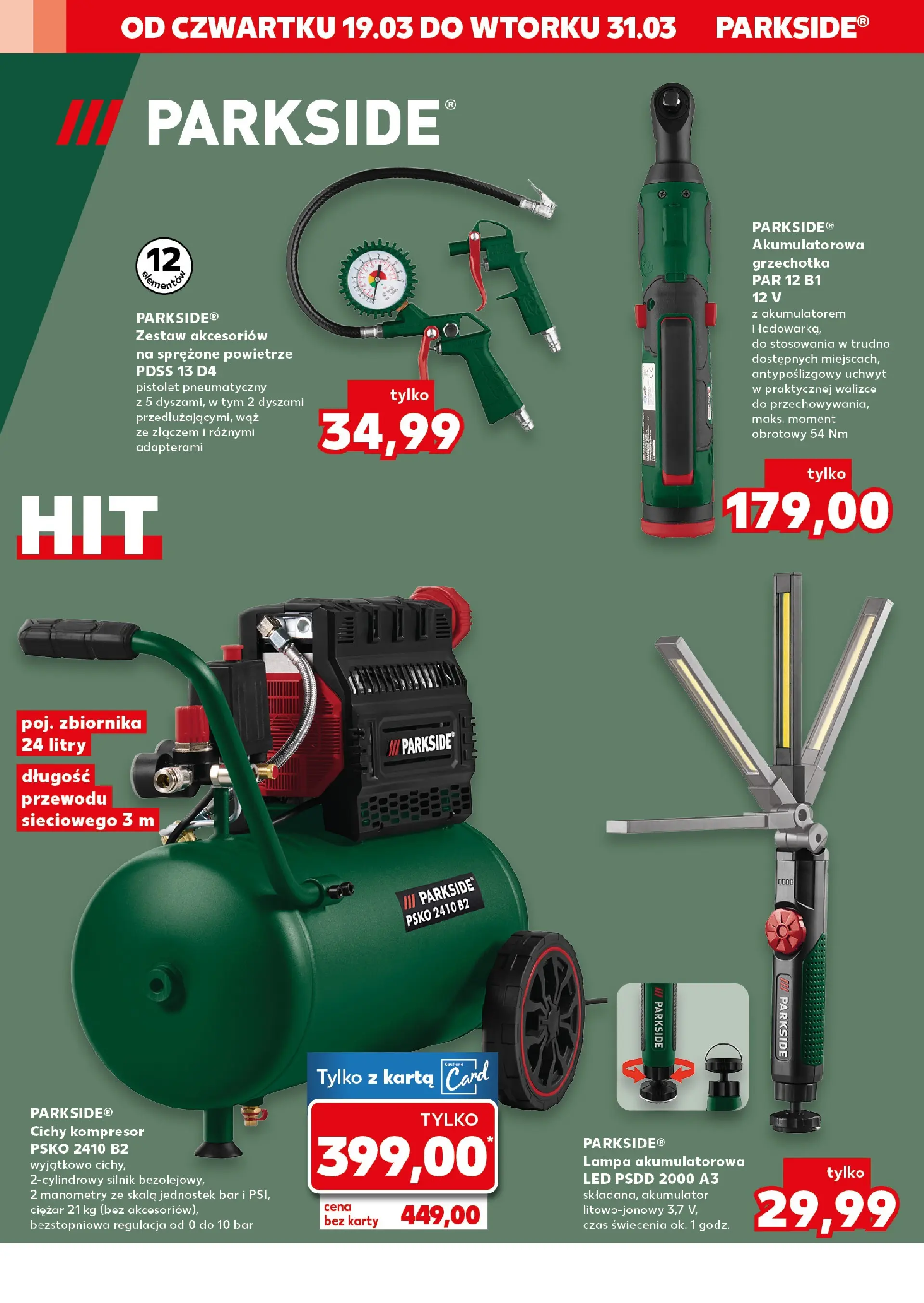 Kaufland gazetka - Złap Okazje od 19.03.2026 - od jutra PDF | Strona: 12 | Produkty: Karta, Lampa