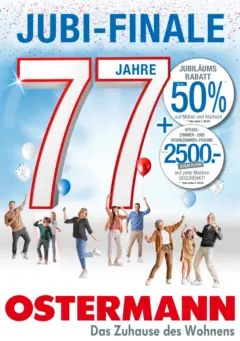 Ostermann - Möbel Ostermann: Neue Möbel wirken Wunder. ab 20.03.2026 gültig