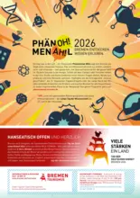 BREMEN ERLEBNIS MAGAZIN | M&Auml;RZ - JUNi 2026