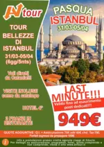Av Tour LAST MINUTE BELLEZZE ISTANBUL PASQUA - al 05.04.2026