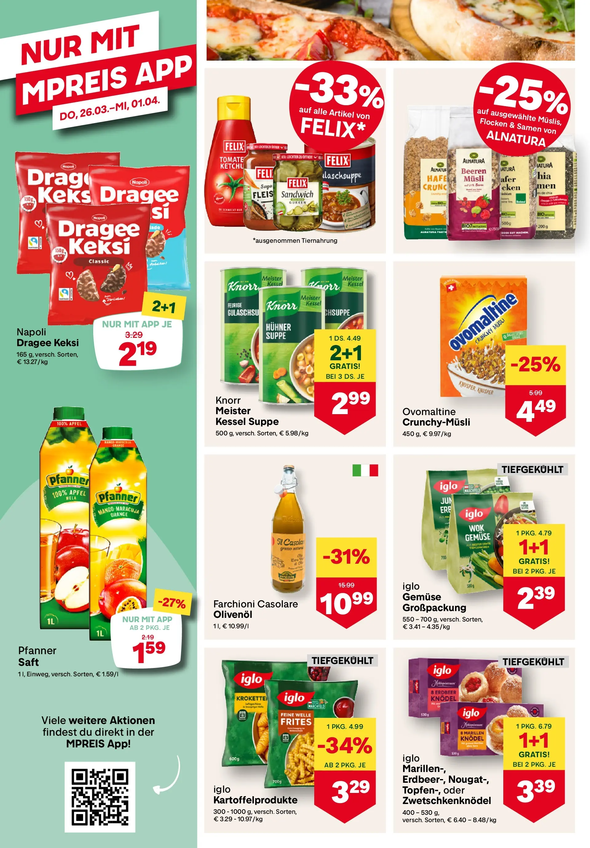 MPREIS St.Gallenkirch von 25.03.2026 - Aktuelle Angebote | Seite: 8 | Produkte: Gurken, Gemüse, Saft, Äpfel