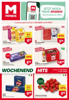 MPREIS Saalbach ab 26.03.2026 gültig