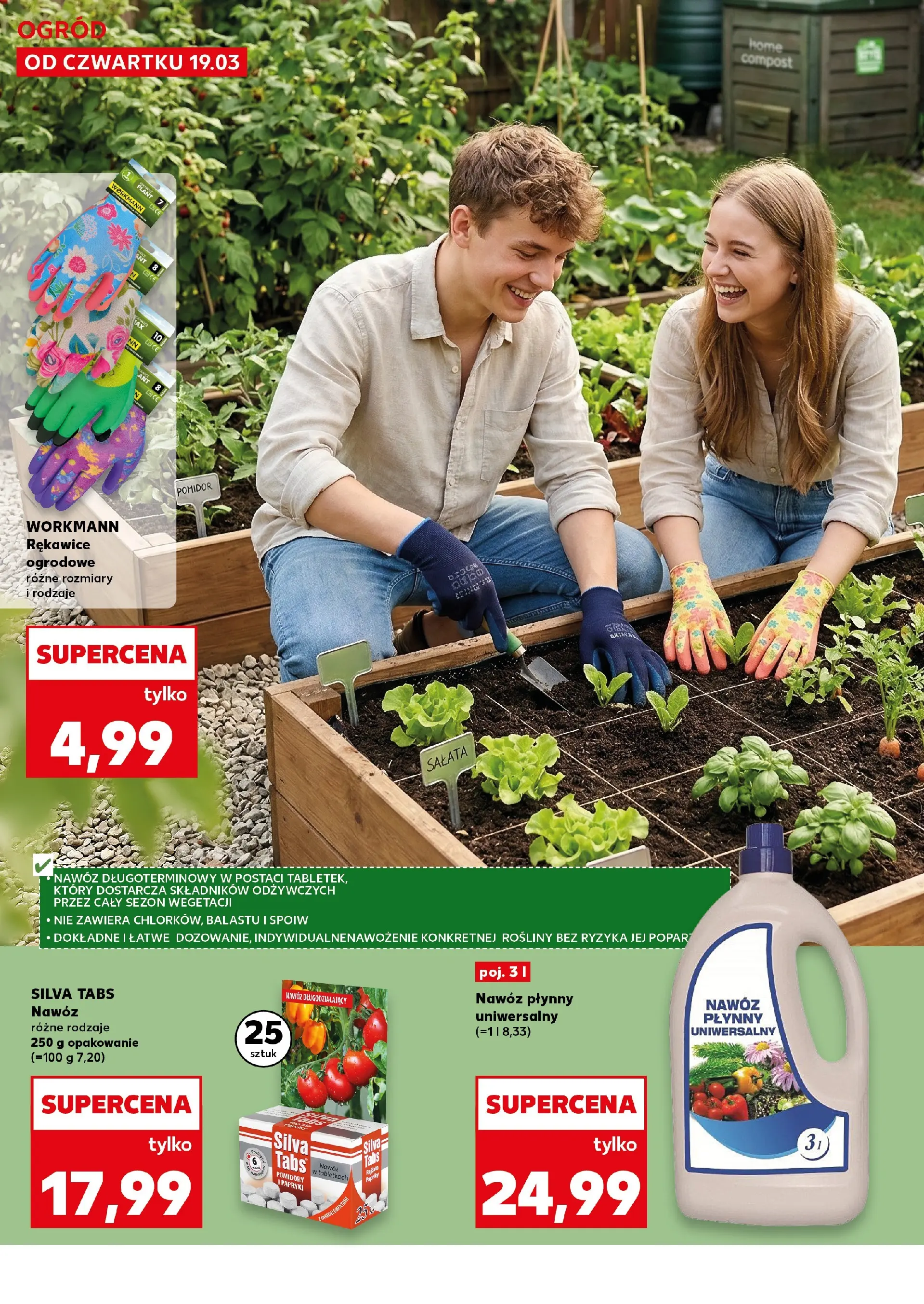 Kaufland gazetka - Ogród od 19.03.2026 - od jutra PDF | Strona: 4 | Produkty: Rosliny, Pomidory
