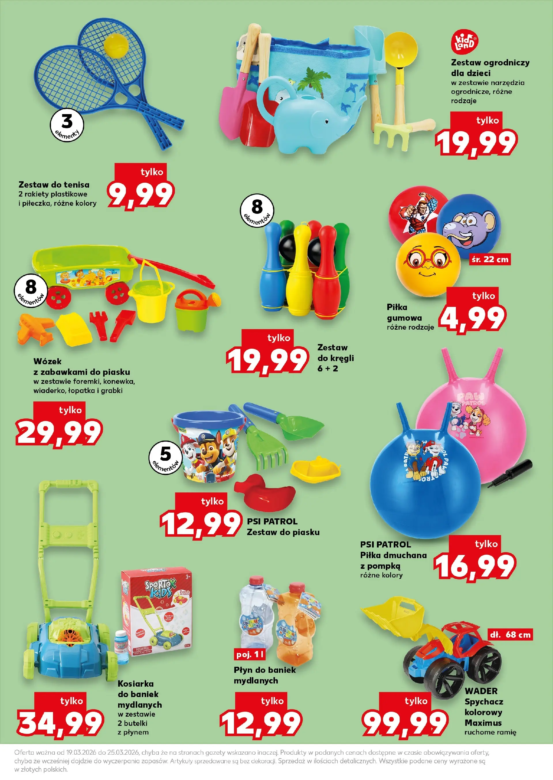 Kaufland gazetka - Ogród od 19.03.2026 - od jutra PDF | Strona: 15 | Produkty: Kosiarka