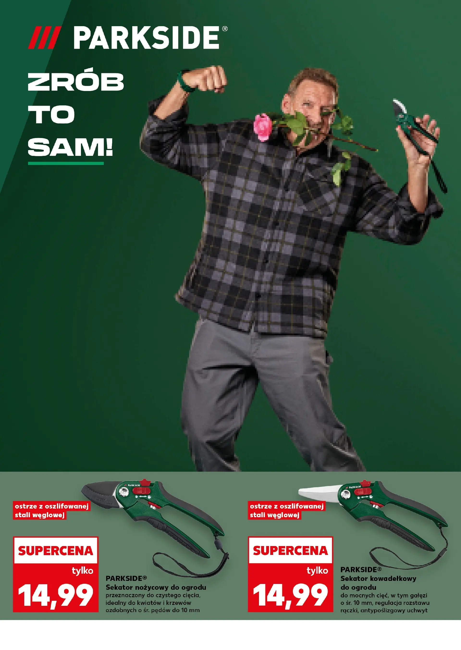 Kaufland gazetka - Ogród od 19.03.2026 - od jutra PDF | Strona: 16 | Produkty: Sekator