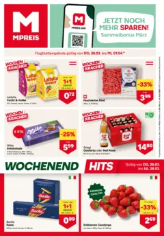 MPREIS Pfunds ab 26.03.2026 gültig