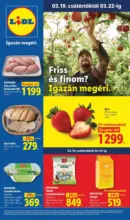 Lidl: Akci&oacute;s &uacute;js&aacute;g 12. h&eacute;t - 2026.03.19 napt&oacute;l