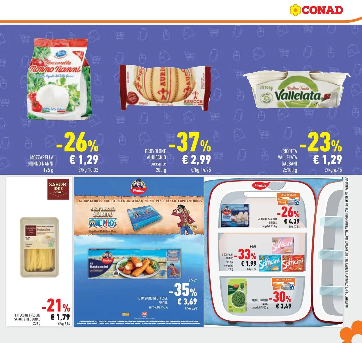 Nuovo Offerte - Sconti fino al 50% dal 10/03/2026 > offerte anteprima 🛍️ | Pagina: 29 | Prodotti: Mozzarella, Piselli, Nasello, Fettuccine