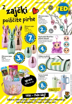 TEDi katalog akcije – veljaven od 18.03.2026 | Stran: 24 | Izdelki: Tablica, Zaboj
