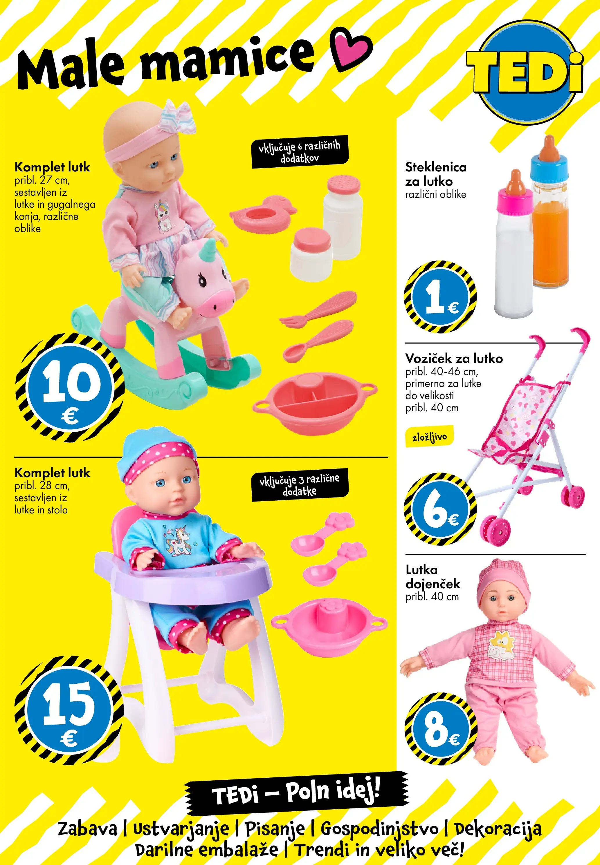 TEDi - TEDi - Poln idej veljaven od 18.03.2026 | Stran: 19 | Izdelki: Steklenica, Voziček