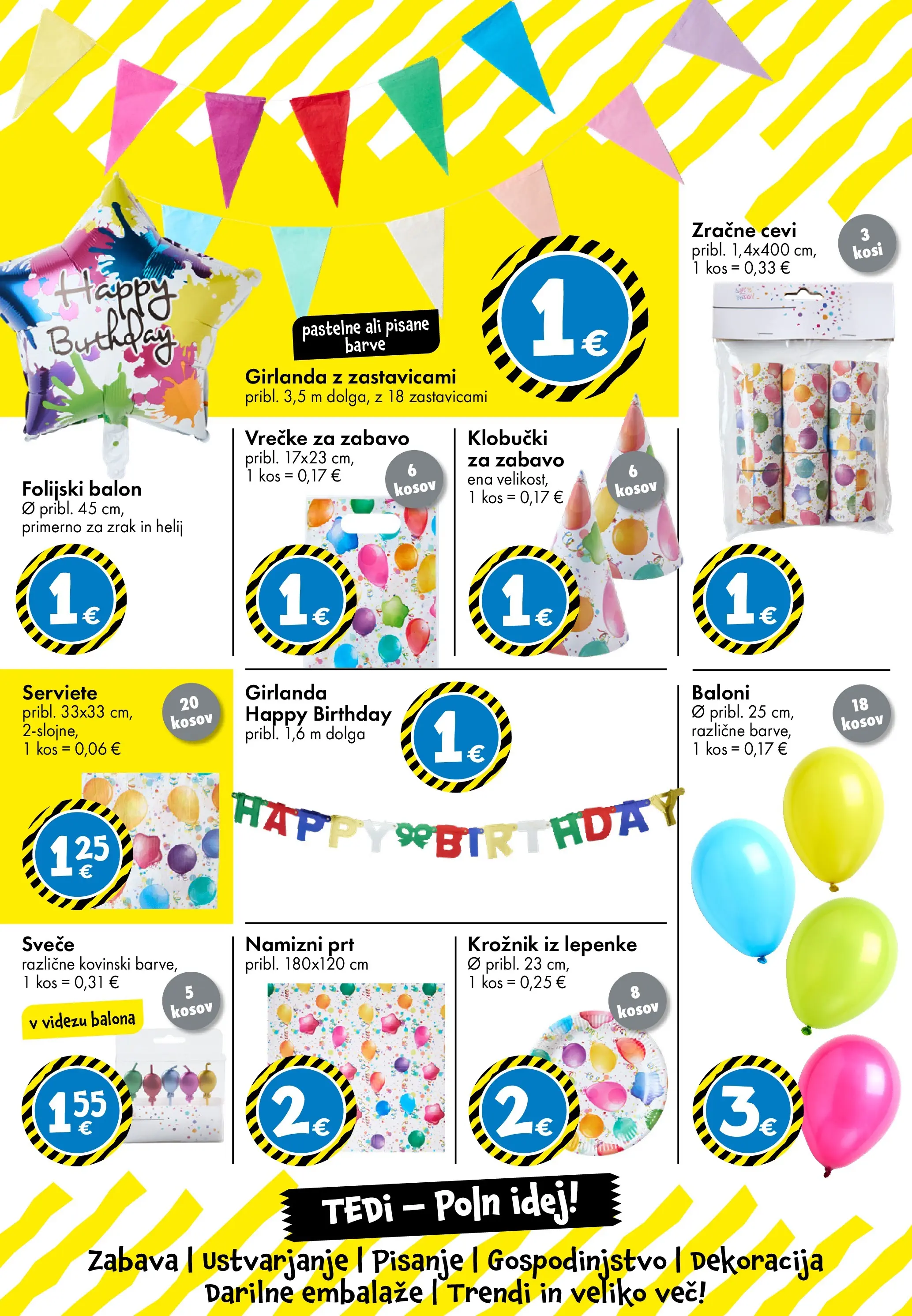 TEDi - TEDi - Poln idej veljaven od 18.03.2026 | Stran: 32 | Izdelki: Kos, Svece
