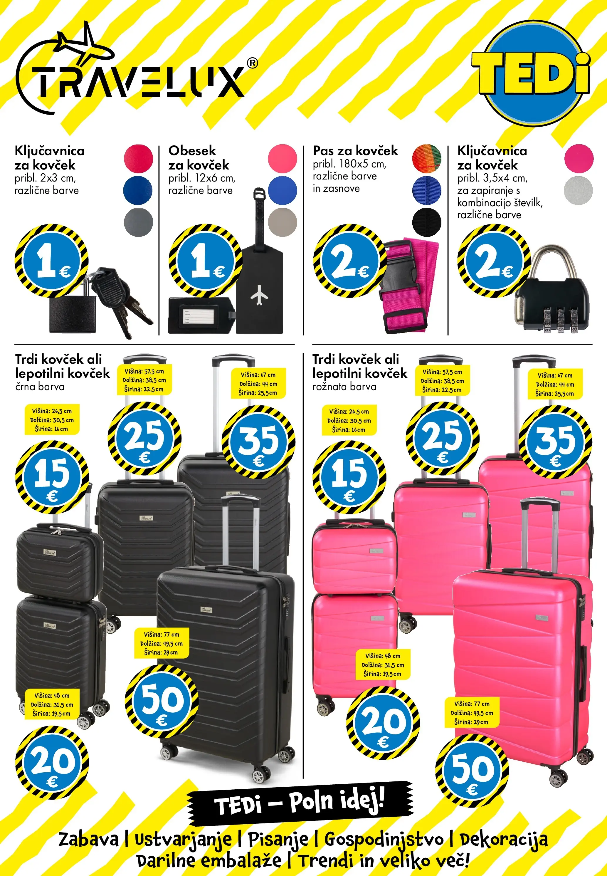 TEDi - TEDi - Poln idej veljaven od 18.03.2026 | Stran: 36 | Izdelki: Barva, Kovcek, Pas