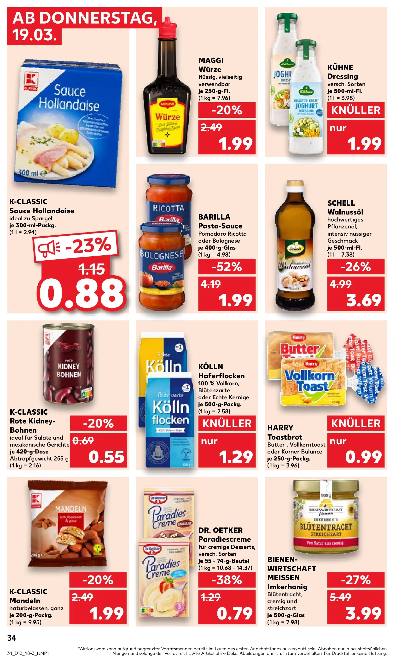 Prospekt Kaufland ab 18.03.2026 » Angebote Online zum Blättern | Seite: 34