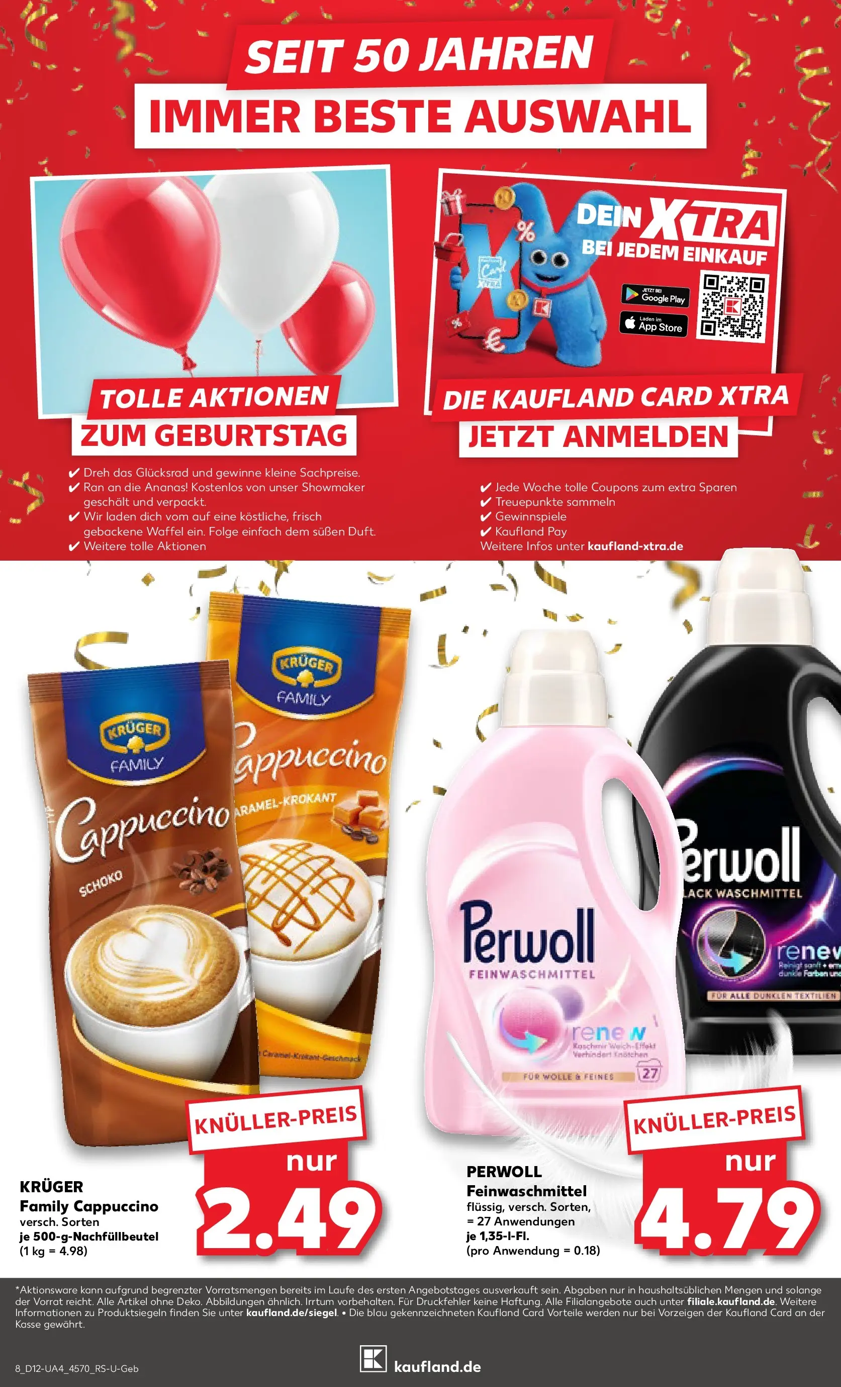 Prospekt Kaufland ab 18.03.2026 » Angebote Online zum Blättern | Seite: 8 | Produkte: Perwoll, Ananas, Waschmittel