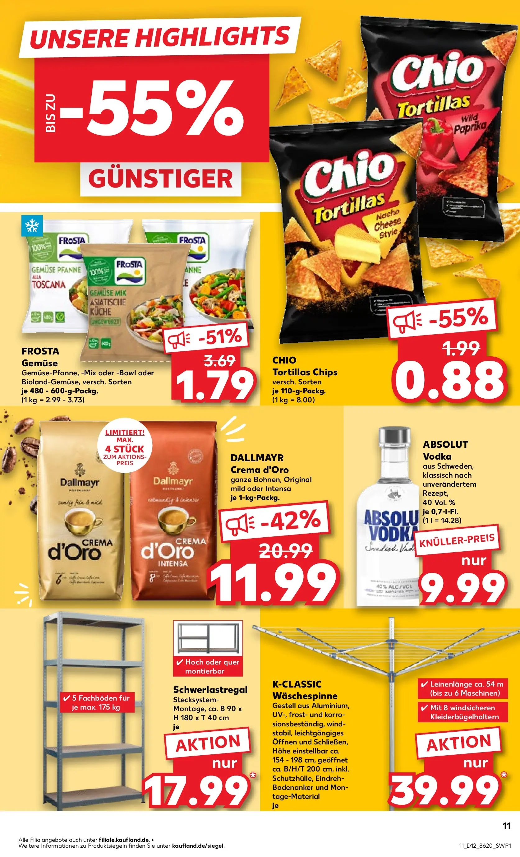 Prospekt Kaufland ab 19.03.2026 » Angebote Online zum Blättern | Seite: 15 | Produkte: Küche, Dallmayr, Gemüse, Vodka
