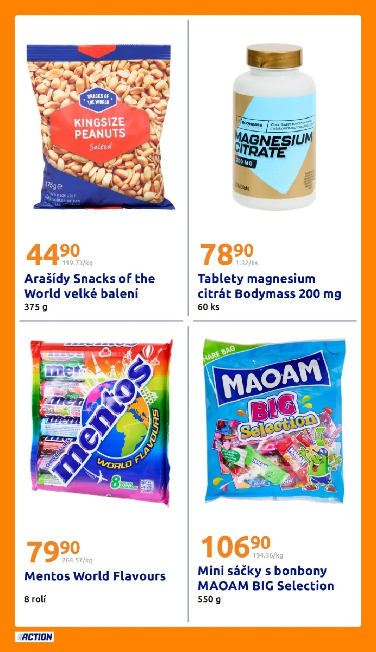 Action leták od 18.03.2026 - Akční leták online | Strana: 19 | Produkty: Bonbóny, Arašídy