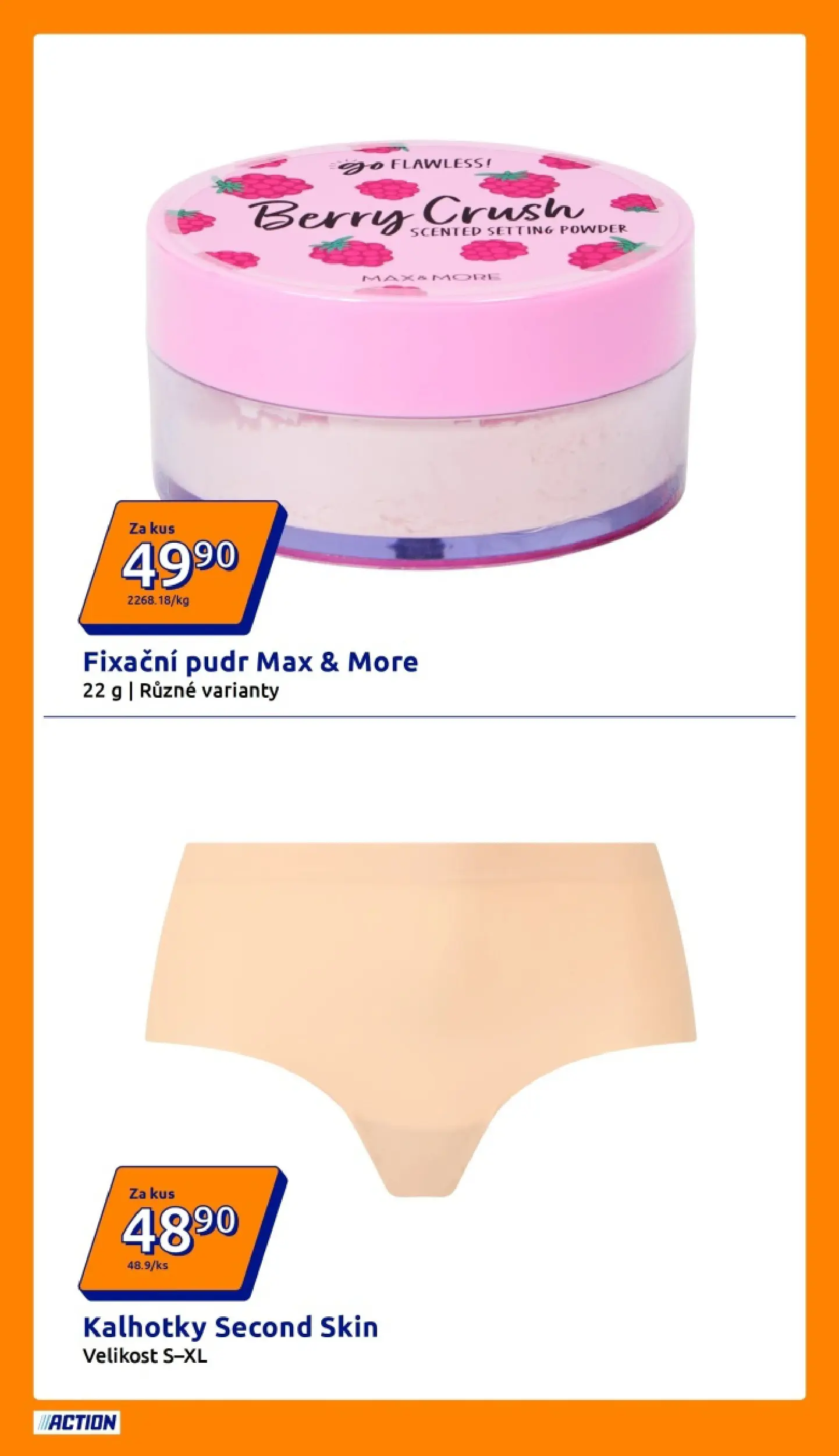 Action leták od 18.03.2026 - Akční leták online | Strana: 20 | Produkty: Kalhotky, Pudr