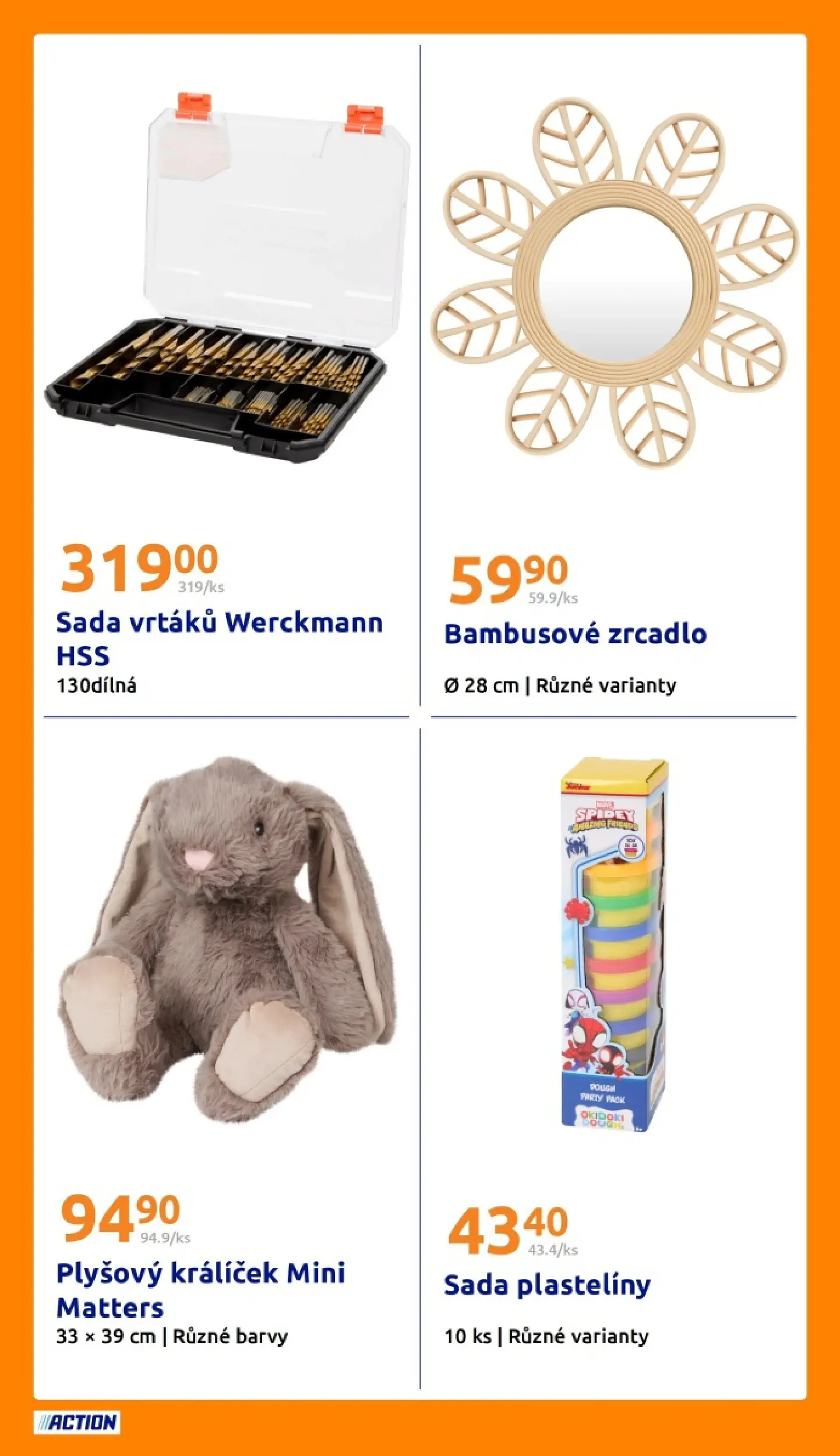 Action leták od 18.03.2026 - Akční leták online | Strana: 24 | Produkty: Zrcadlo, Barvy