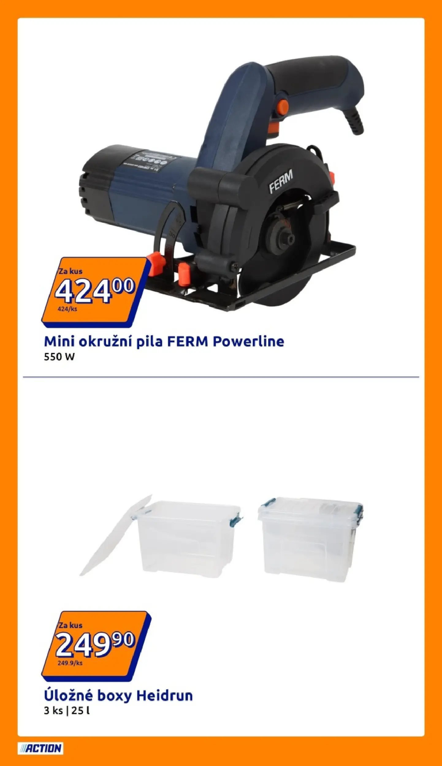 Action leták od 18.03.2026 - Akční leták online | Strana: 27 | Produkty: Okružní pila, Pila, Úložné boxy